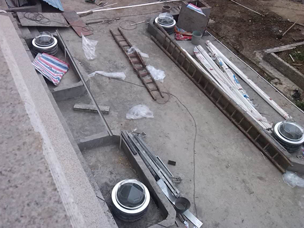 光導照明安裝現場