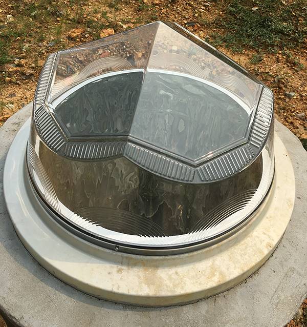 特寫采光罩 特寫中的采光罩