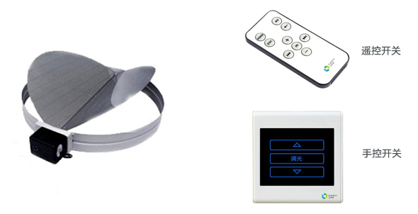 正能量調(diào)光裝置圖組合